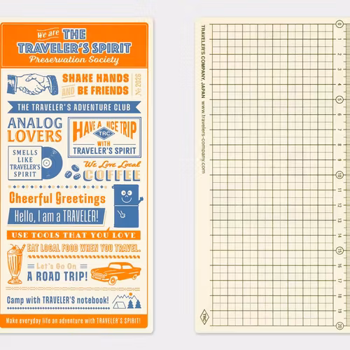 2026 Underlay - Regular Size // Traveler's Notebook