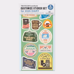2026 Customized Stickers Set // Traveler's Notebook