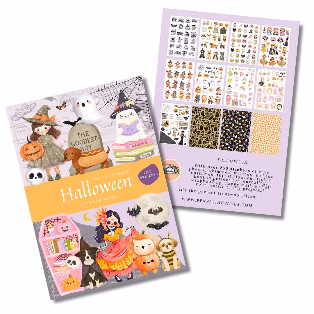 Stickers Penpaling Paula - Halloween 12 ark