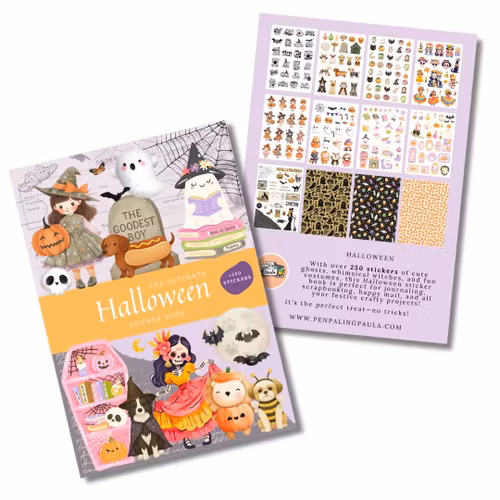 Stickers Penpaling Paula - Halloween 12 sheets