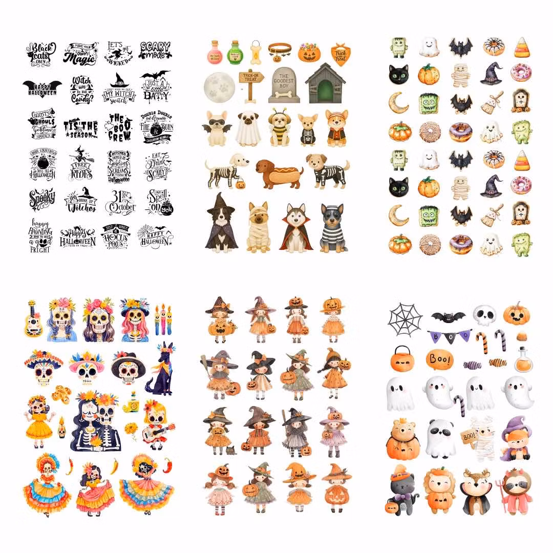 Stickers Penpaling Paula - Halloween 12 ark