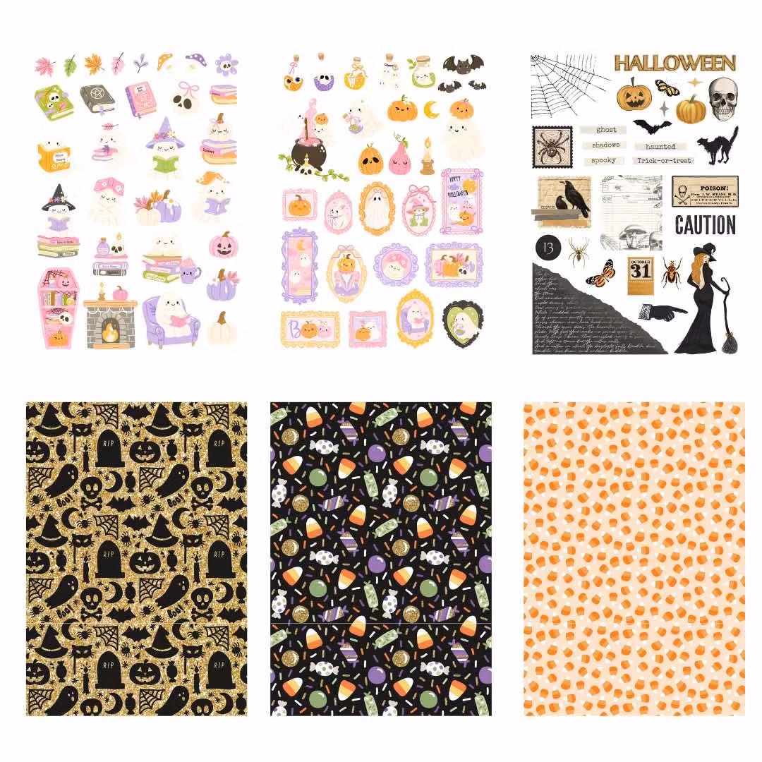 Stickers Penpaling Paula - Halloween 12 ark