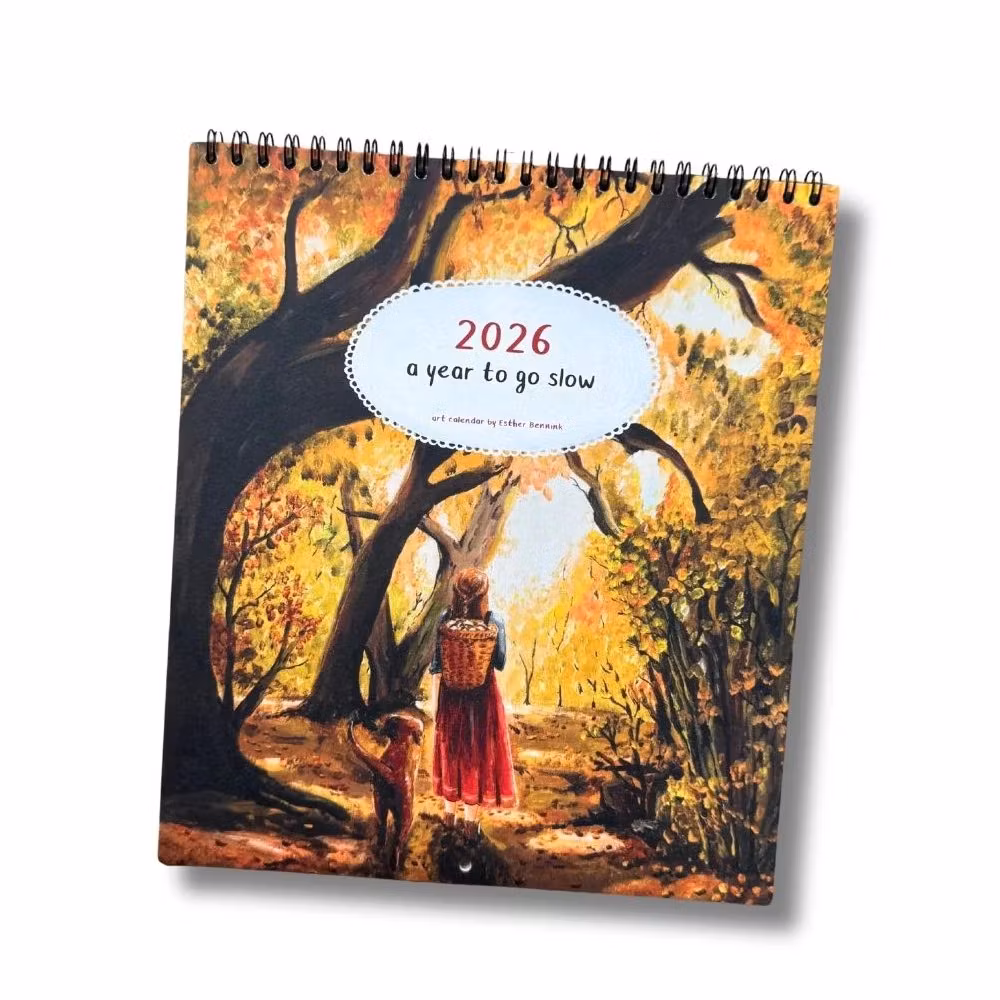 Esther Bennink Kalender 2026 - A Year to go Slow