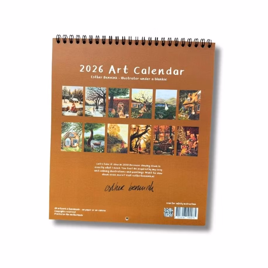 Esther Bennink Kalender 2026 - A Year to go Slow