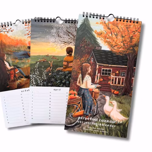 Esther Bennink Väggkalender / Birthday Calendar