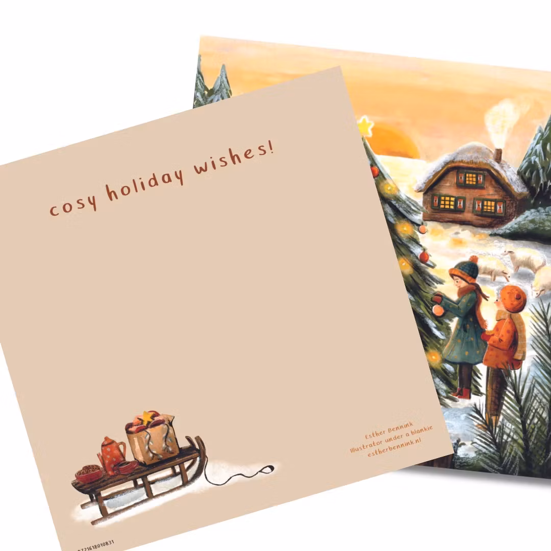 Kort Esther Bennink - Julgranen