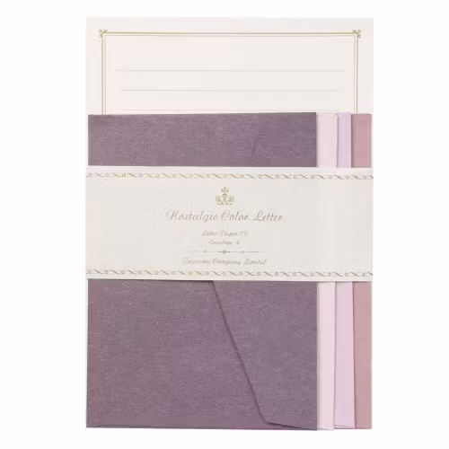 Brevpapper Tsutsumu Company - Nostalgic Color Violet