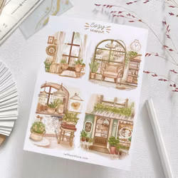 Stickers Lettoon - Cozy Hideout