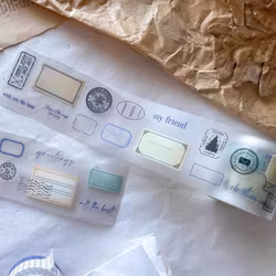 PET Tape Sames Journal - Winter (Kiss-Cut)