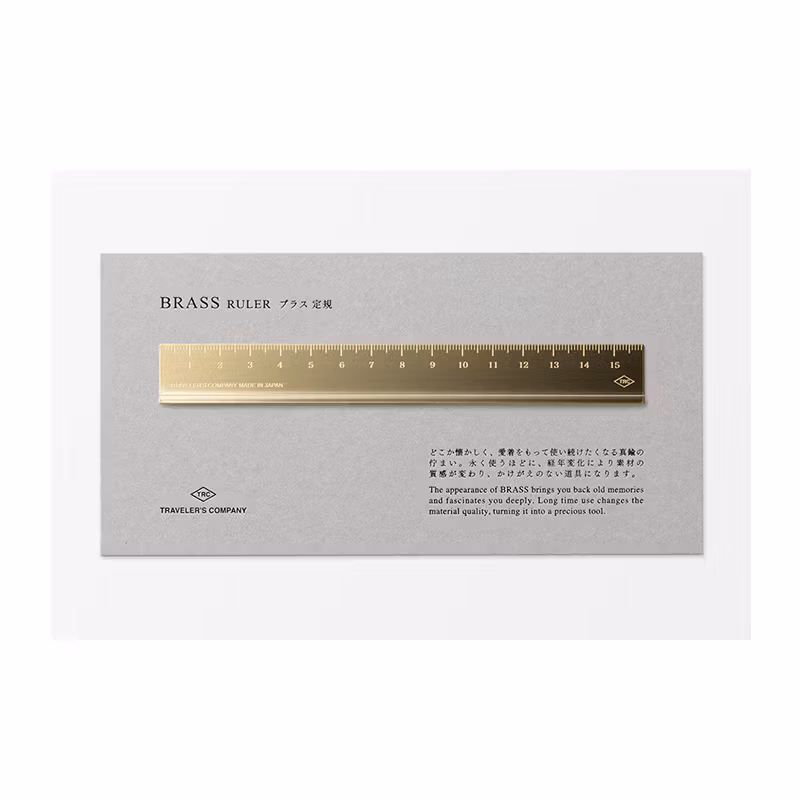 TRC Brass Ruler