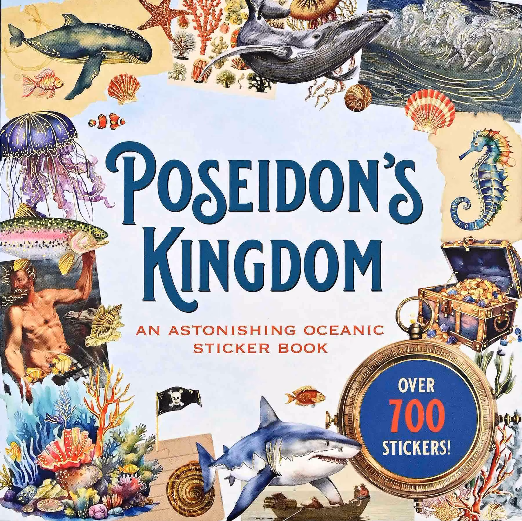 Sticker book Poseidon's Kingdom (700 stickers)