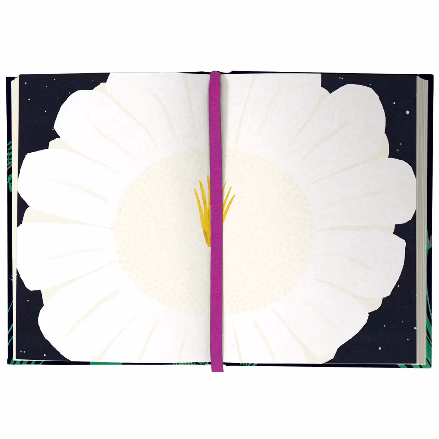 Roger la Borde Illustrated Journal - Night Flower