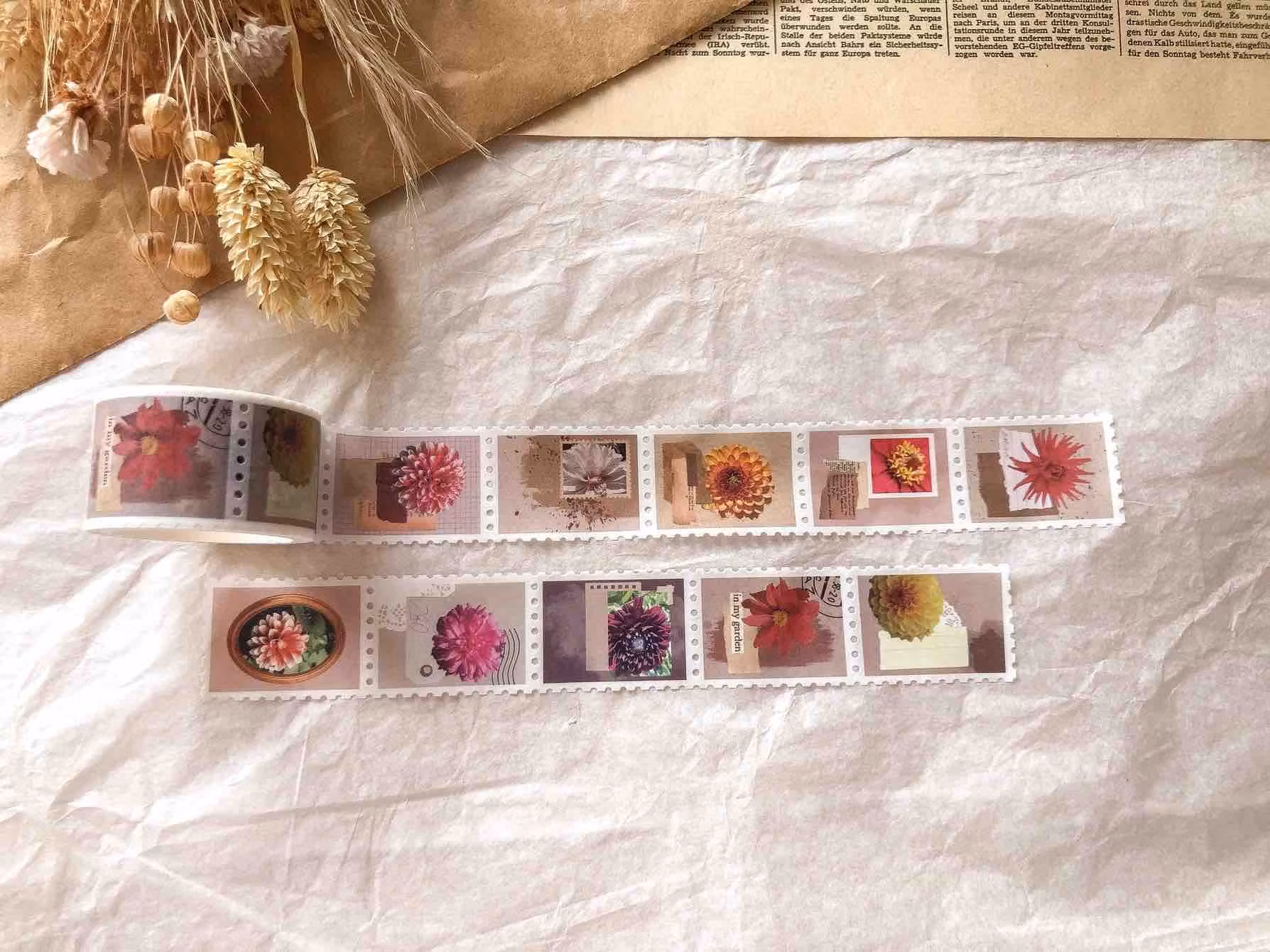 Washi Tape Sames Journal - Dahlia Stamps