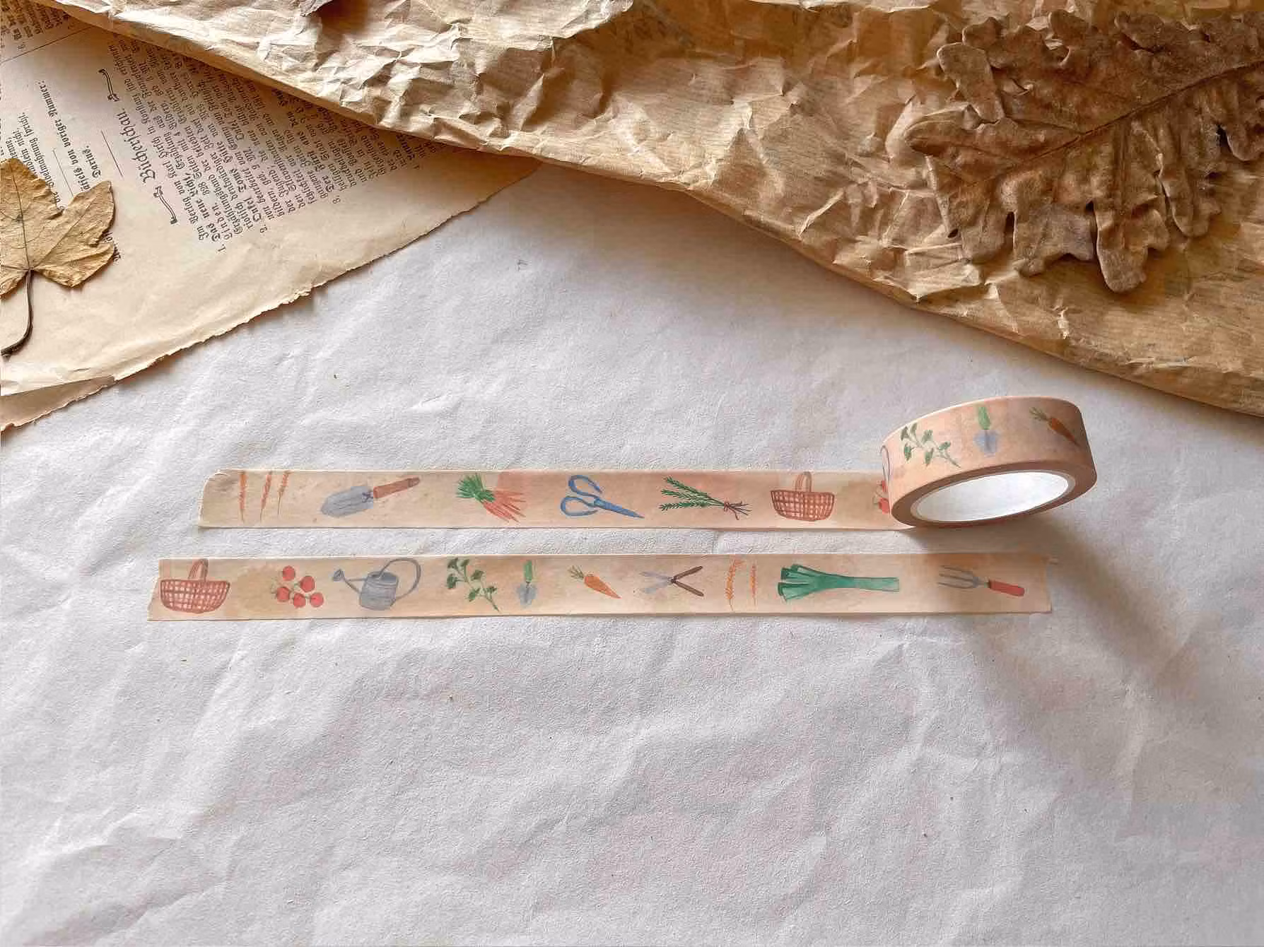 Washi Tape Sames Journal - Garden 15 mm