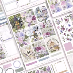 Hello Petite Paper Planner Stickers - Fairy Garden