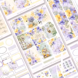 Hello Petite Paper Planner Stickers - Honey