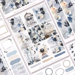 Hello Petite Paper Planner Stickers - Chasing Stars