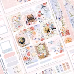 Hello Petite Paper Planner Stickers - Wandering