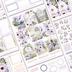 Hello Petite Paper Planner Stickers - By the Lake