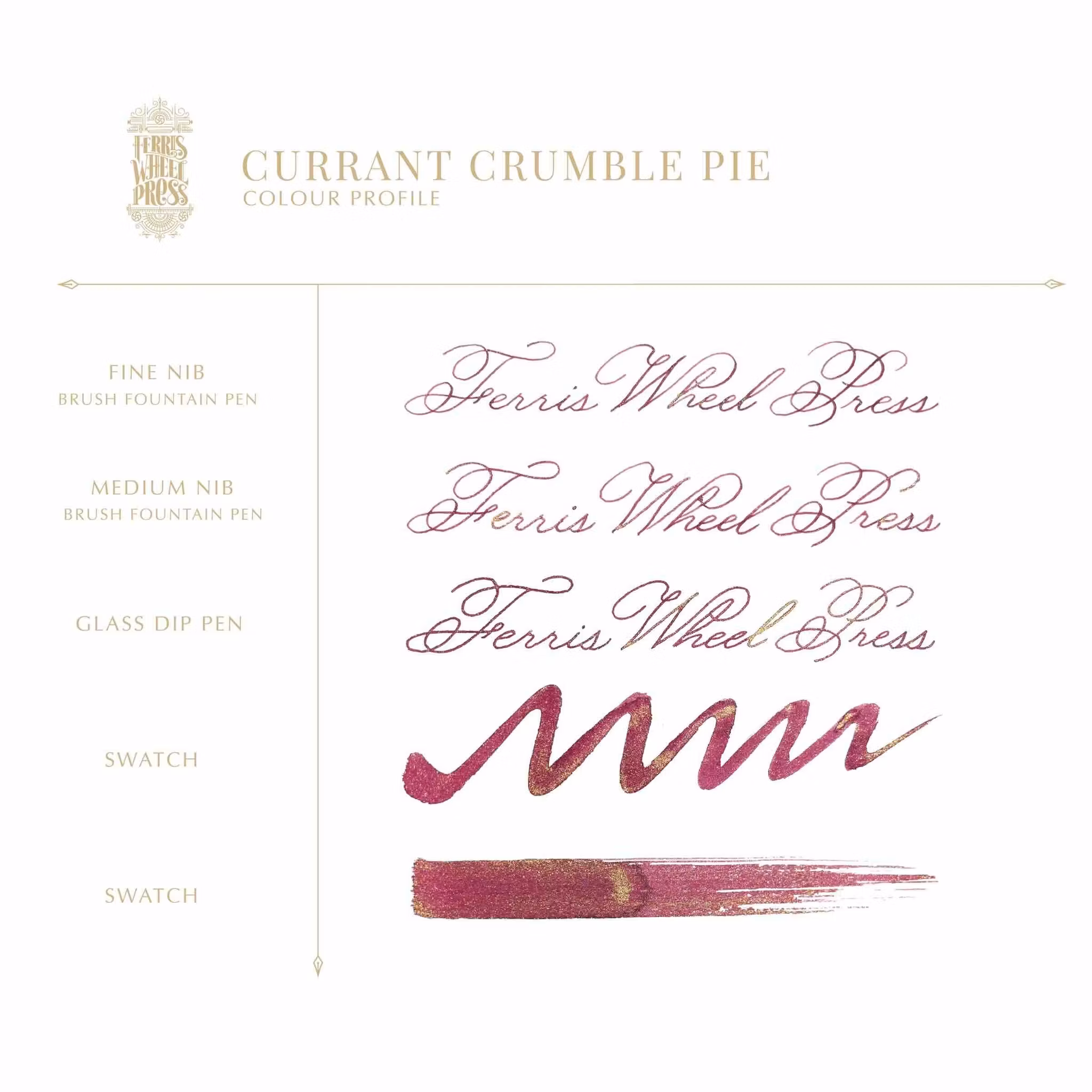 Ferris Wheel Press - Currant Crumble Pie 38 ml
