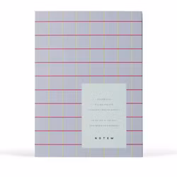 NOTEM Uma Notebook Small - Lavender Check