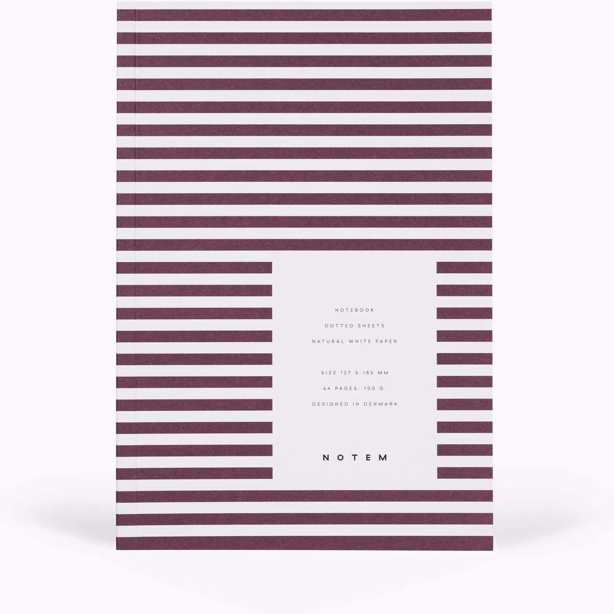 NOTEM Vita Notebook Small - Bordeaux