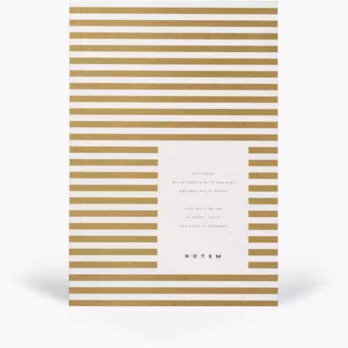 NOTEM Vita Notebook Small - Ochre