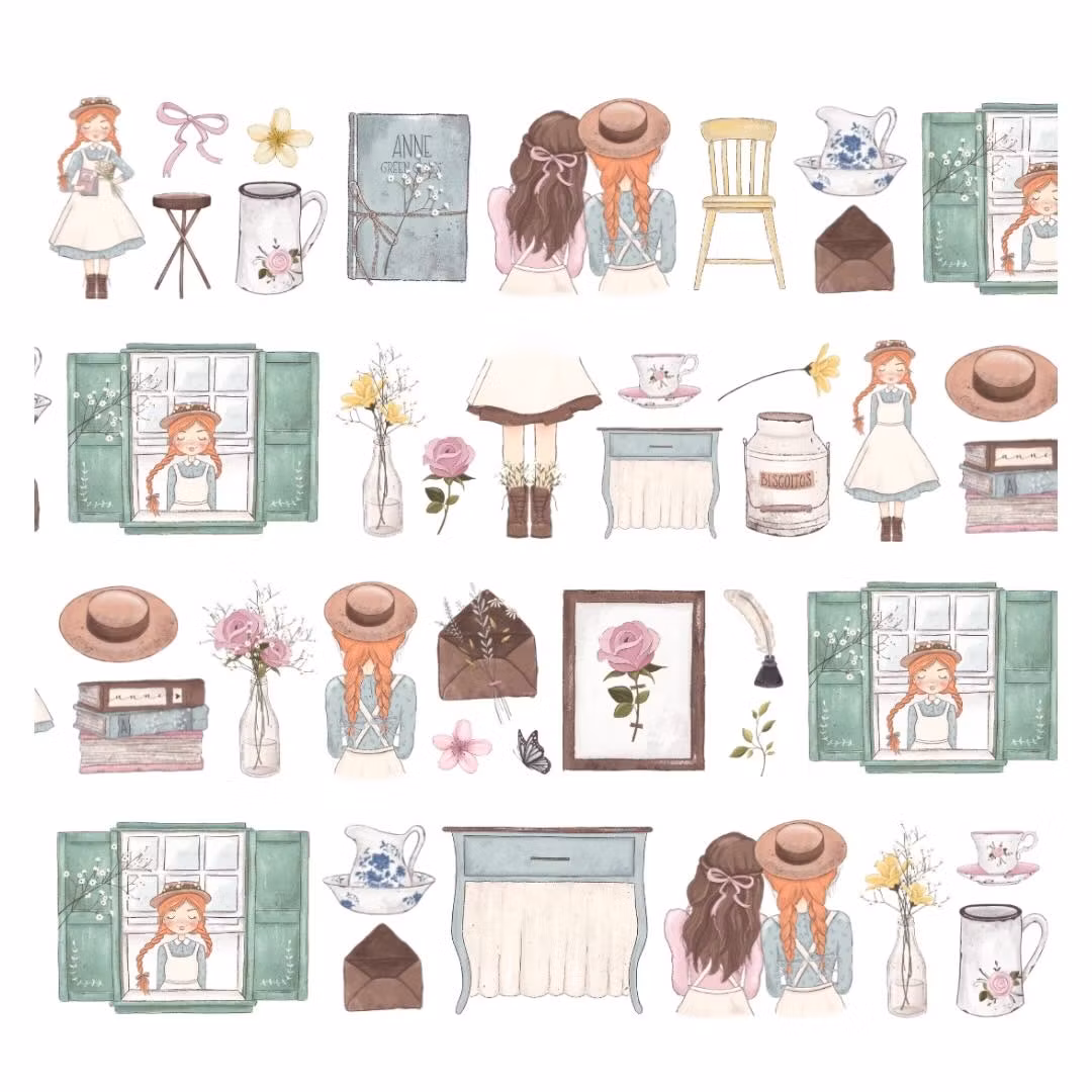 Penpaling Paula PET Tape (Pre-Cut) - Anne 60 mm