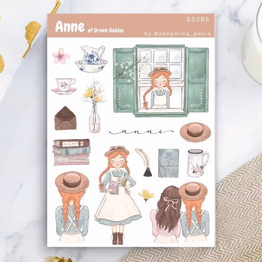 Stickers Penpaling Paula - Anne of Green Gables