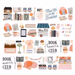 Penpaling Paula PET Tape (Pre-Cut) - Bookworm 60 mm