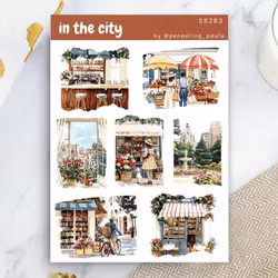 Stickers Penpaling Paula - In the City