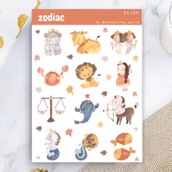 Stickers Penpaling Paula - Zodiac