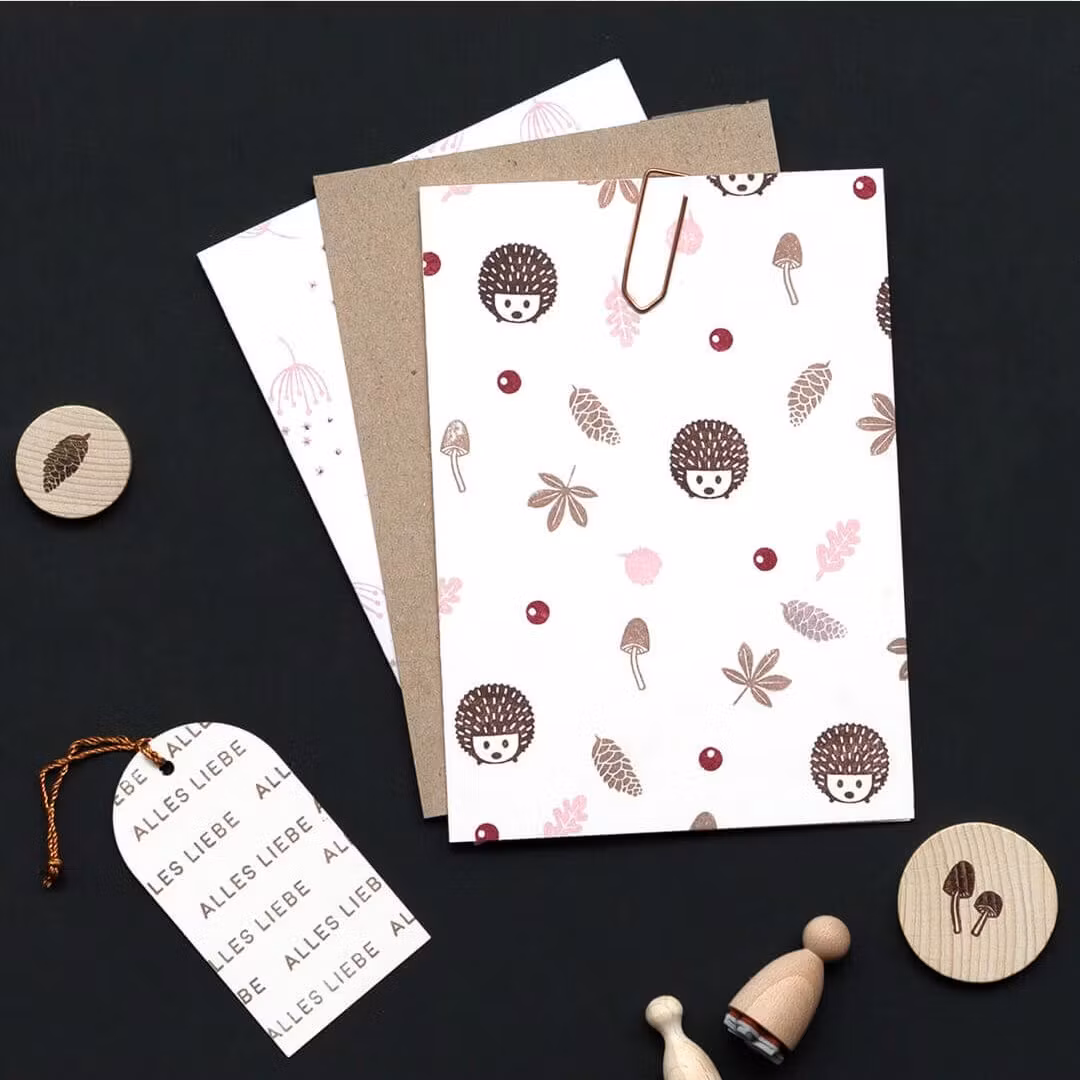 Stamp Perlenfischer - Berry mini