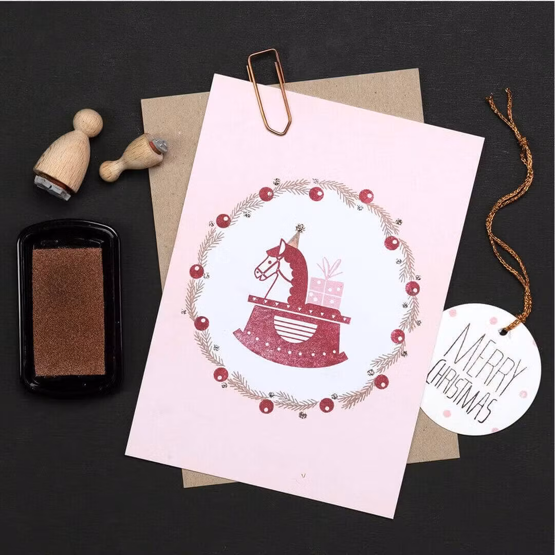 Stamp Perlenfischer - Berry mini