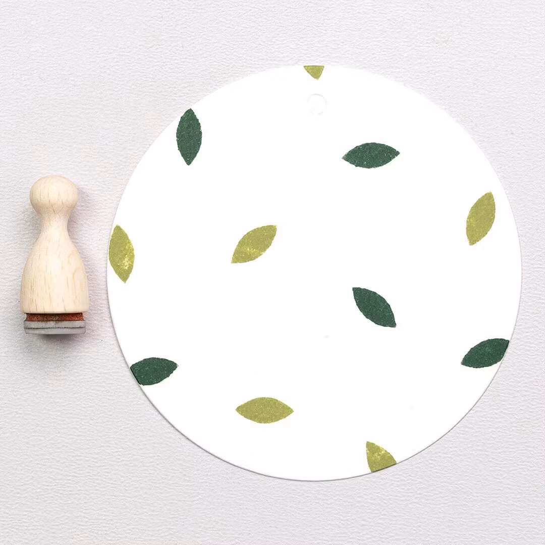 Stamp Perlenfischer - Ellipse mini
