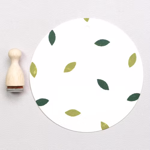 Stamp Perlenfischer - Ellipse mini
