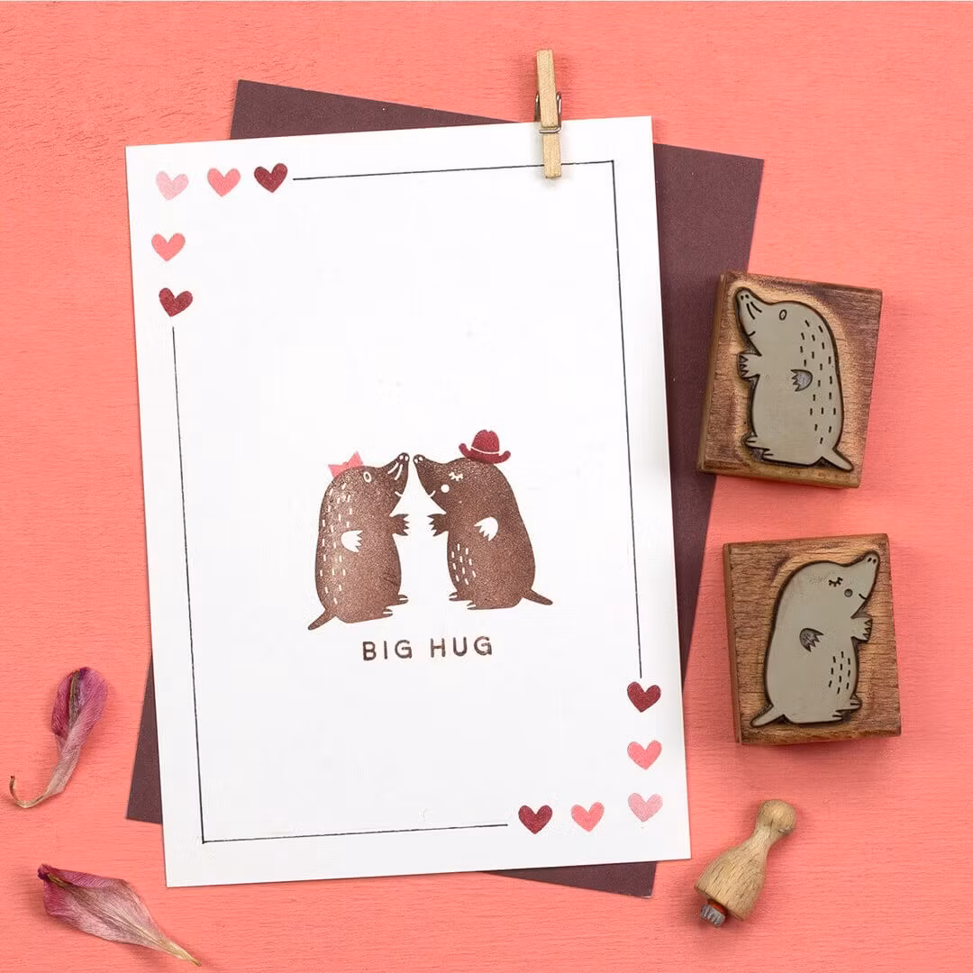 Stamp Perlenfischer - Heart mini