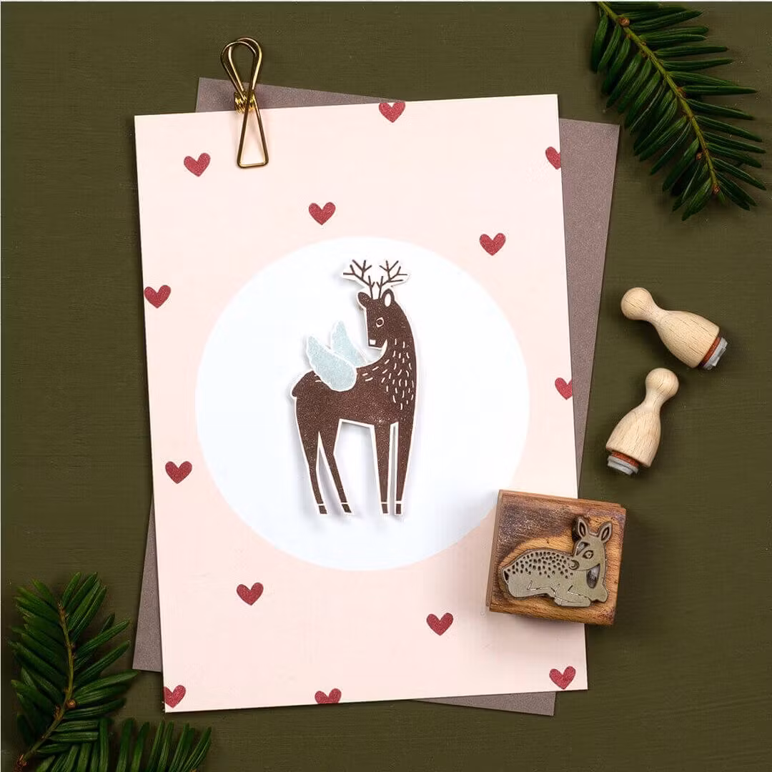 Stamp Perlenfischer - Heart mini