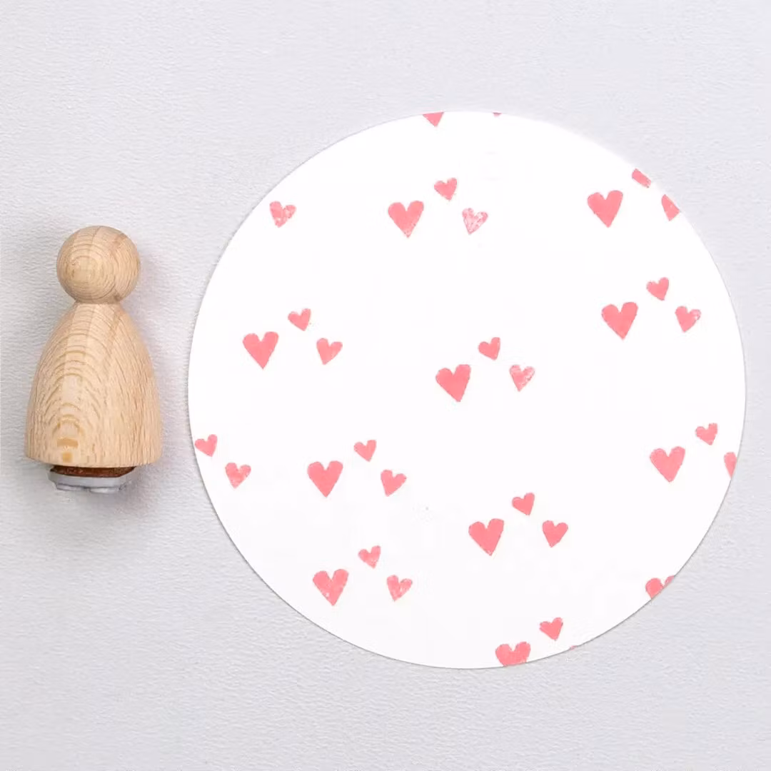 Stamp Perlenfischer - Heart sprinkles