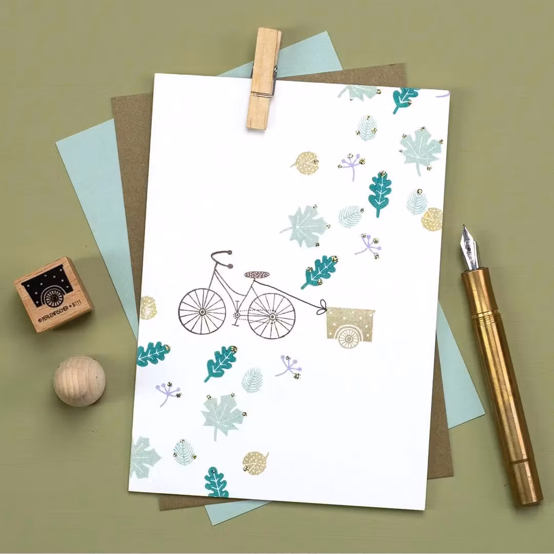 Stamp Perlenfischer - Oak Leaf