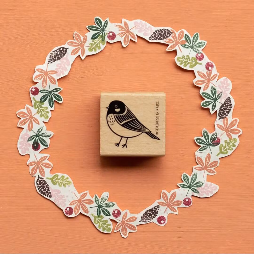 Stamp Perlenfischer - Oak Leaf