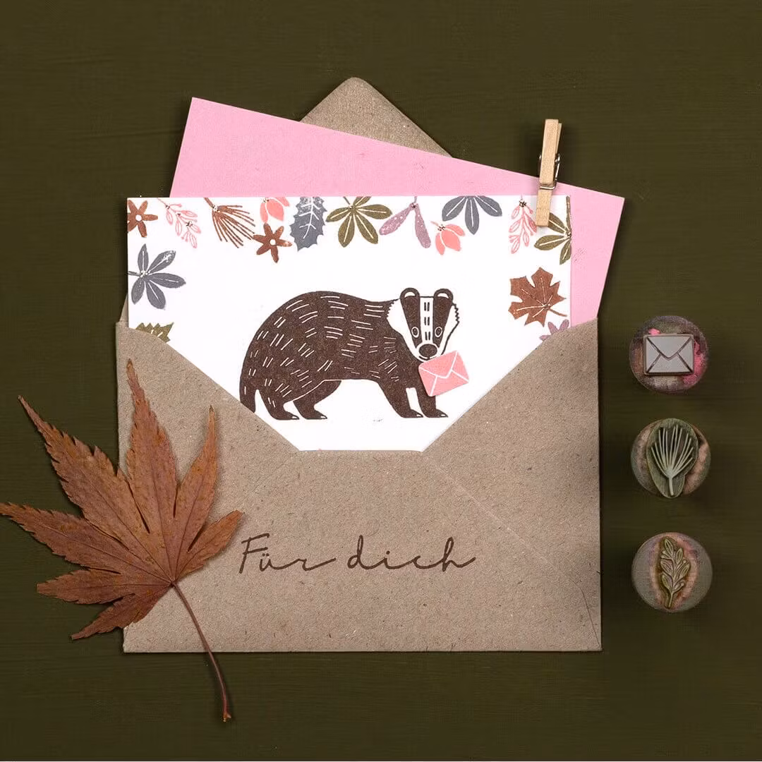 Stamp Perlenfischer - Envelope
