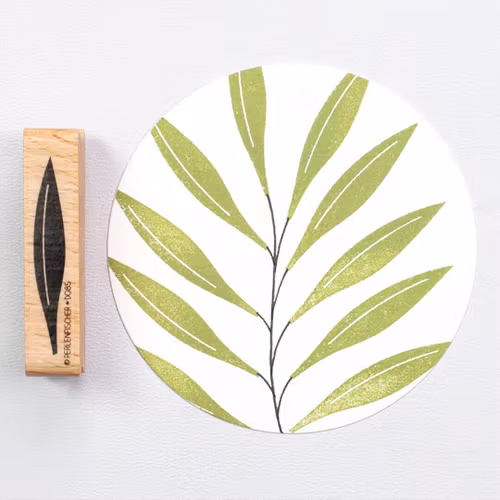 Stamp Perlenfischer - Bamboo leaf