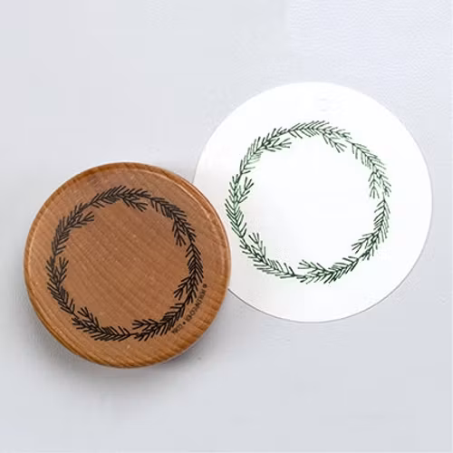 Stamp Perlenfischer - Spruce Wreath