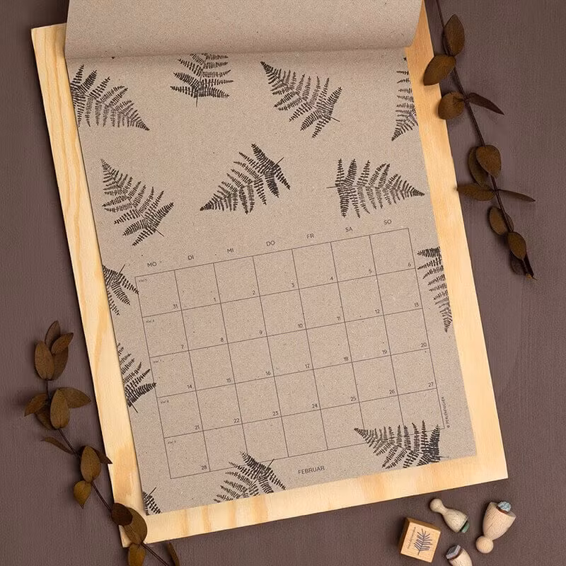 Stamp Perlenfischer - Fern leaf