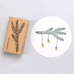 Stamp Perlenfischer - Pine twig