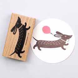 Stamp Perlenfischer - Dachshund
