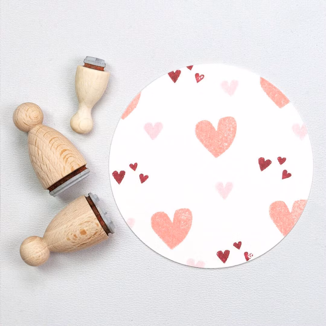 Stamp Perlenfischer - Heartbeat Set 3 pcs