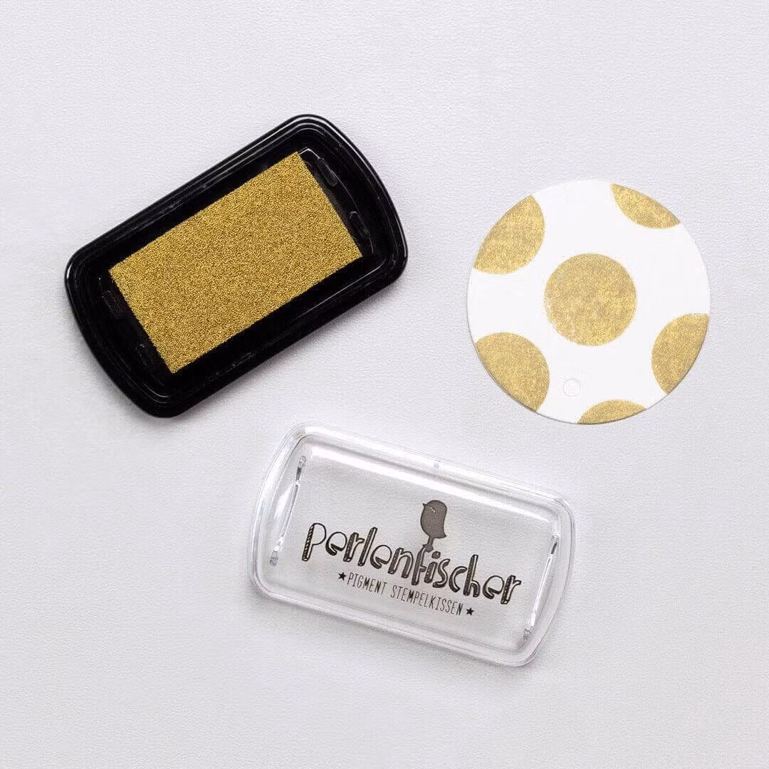 Perlenfischer Stamp pad - Gold