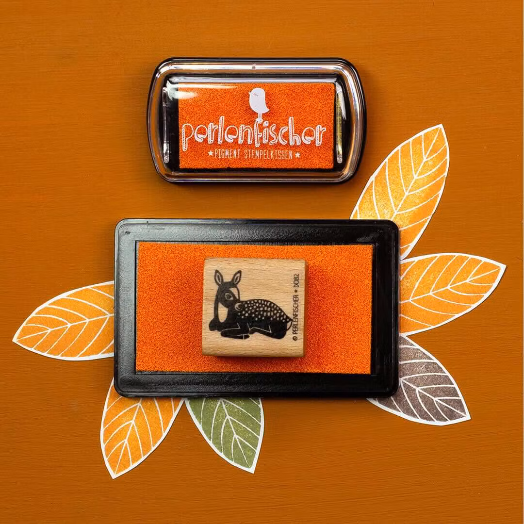 Perlenfischer Stamp pad - Orange